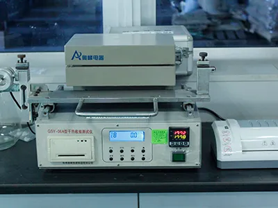 Yarn shrinkage testing machine